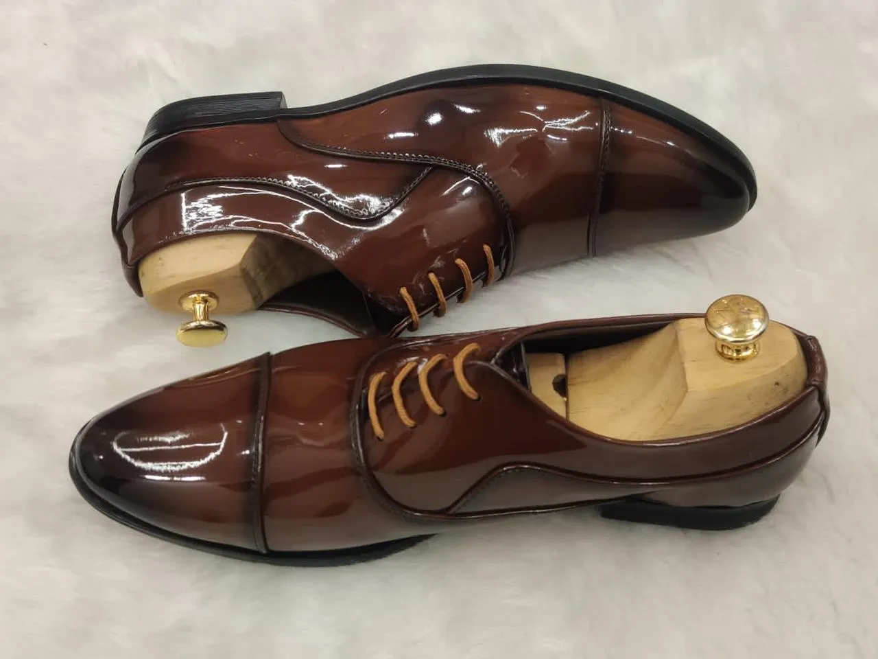 Classic Patent High Quality Leather Formal Shoes For Party And Office-JonasParamount