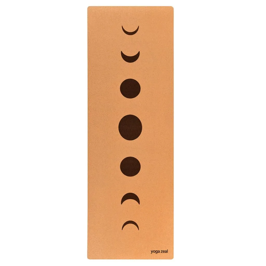 Cork Moon Phase Yoga Mat