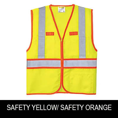 CornerStone Two-Tone Safety Vest, ANSI 107 Class 2