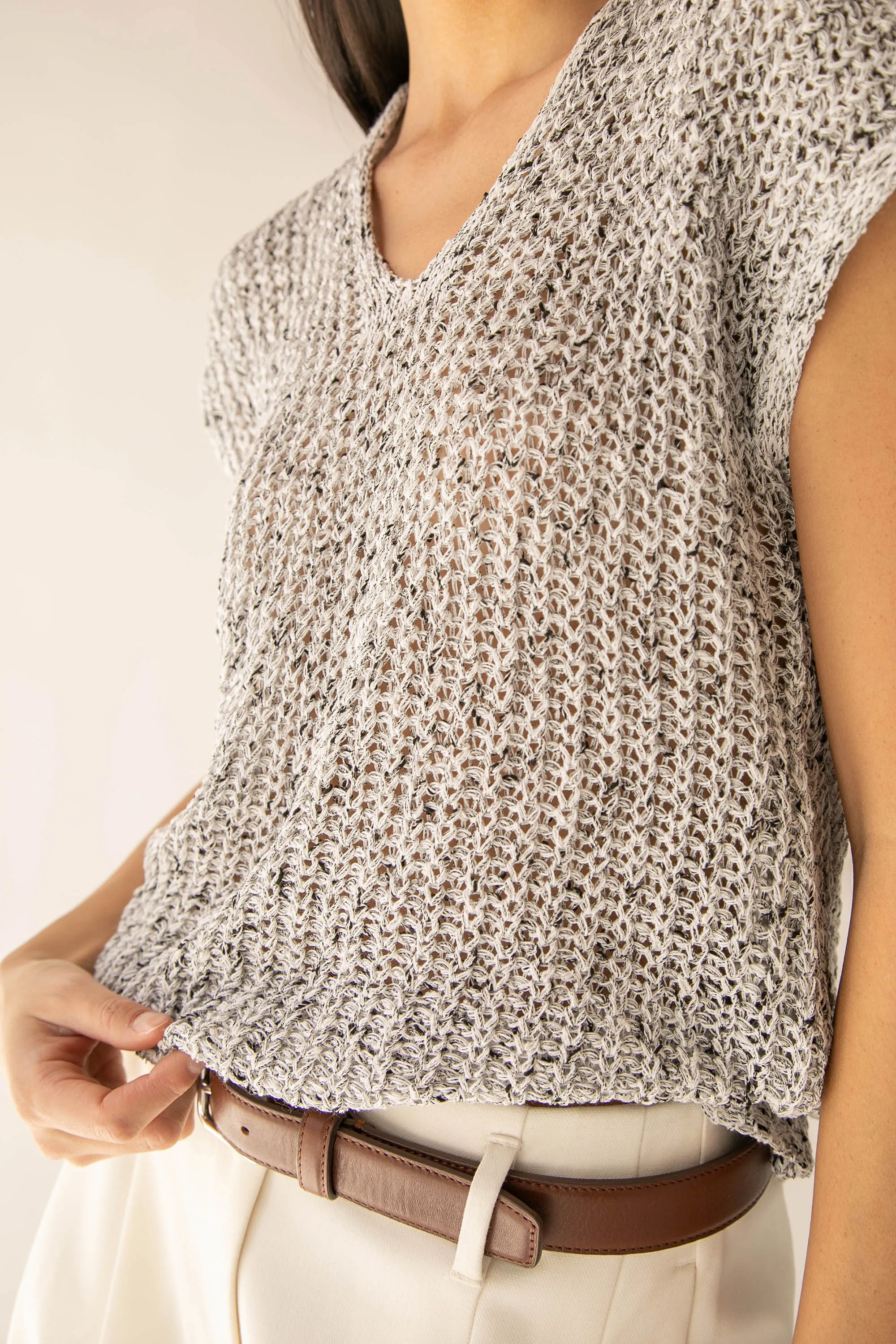 CROCHET SWEATER VEST