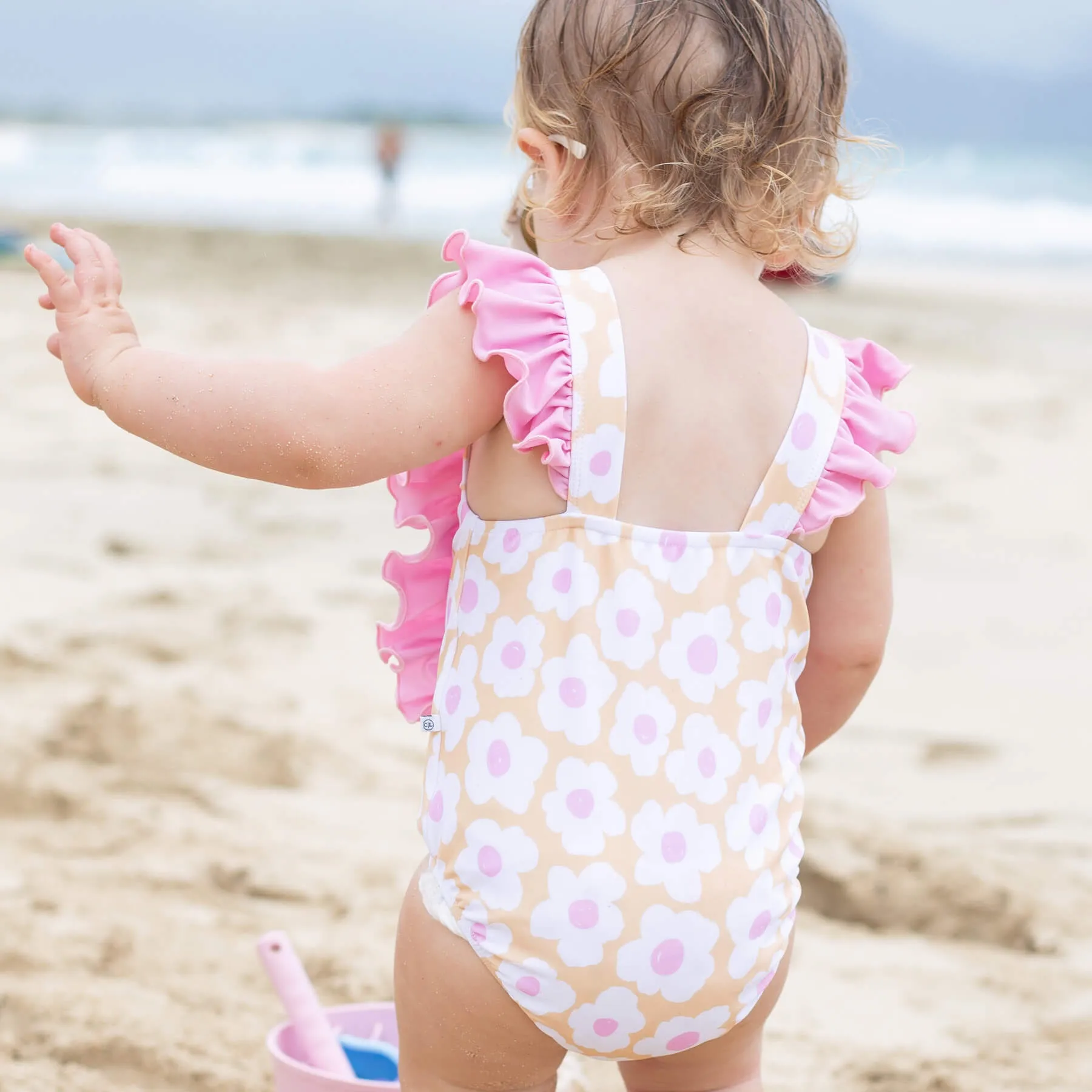 Double Ruffle One Piece | Sunshine Daisy