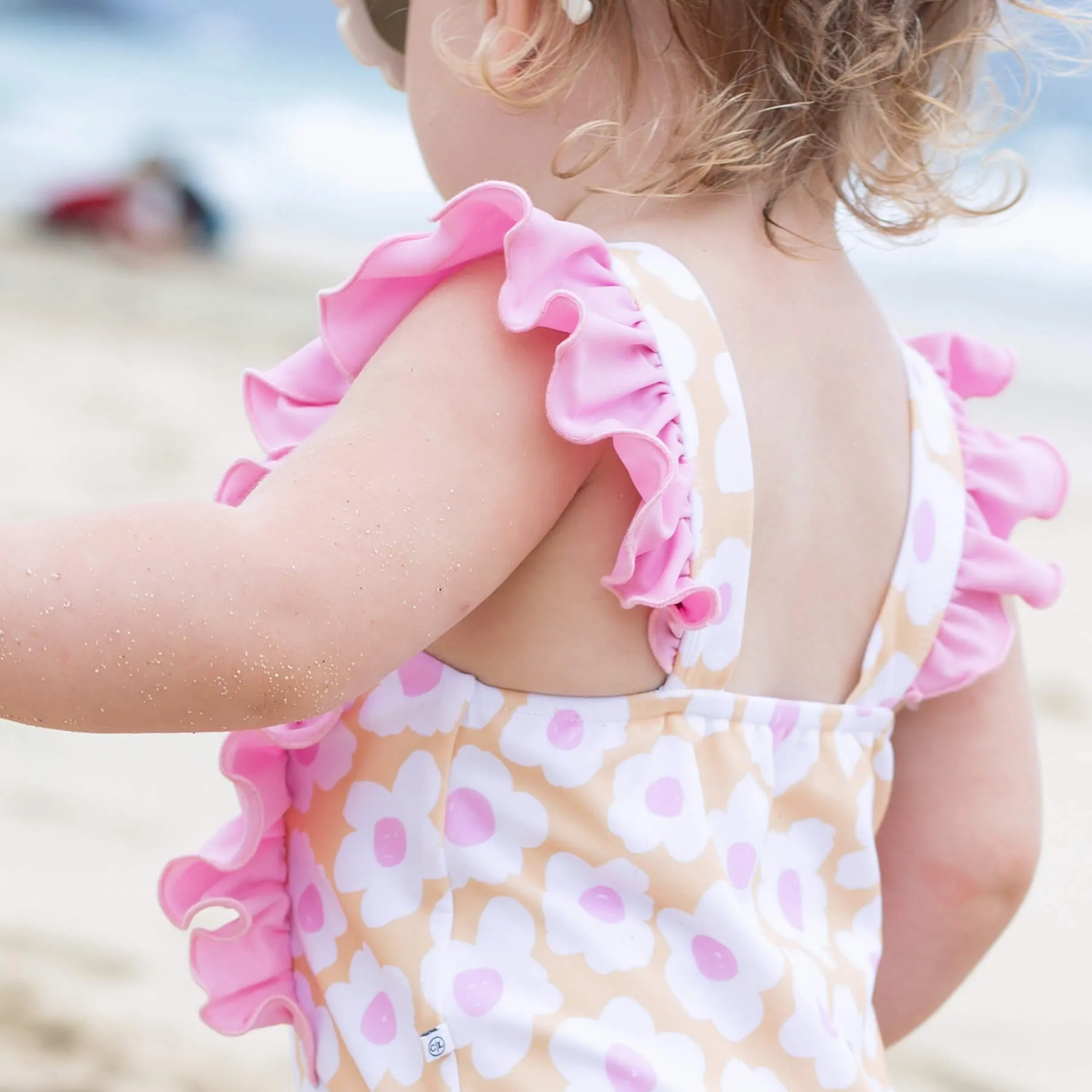 Double Ruffle One Piece | Sunshine Daisy