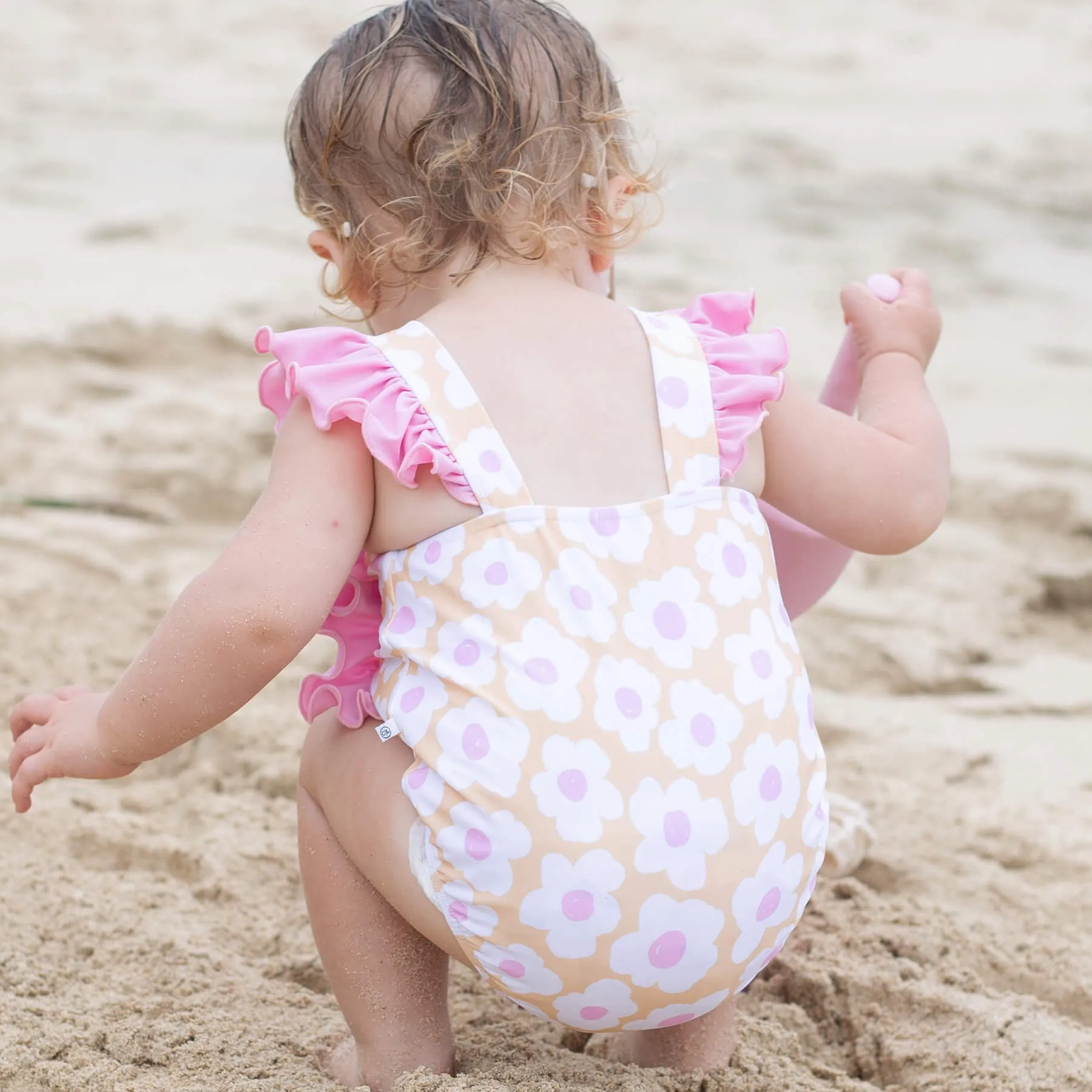 Double Ruffle One Piece | Sunshine Daisy