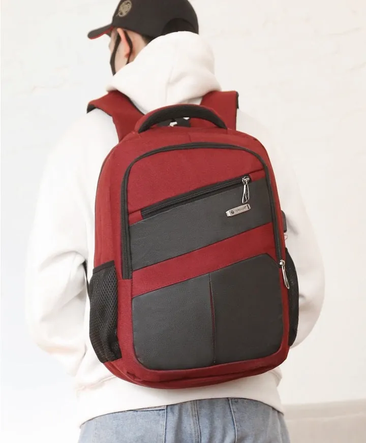 Durable And Stylish Laptop Backpack With USB MJ190