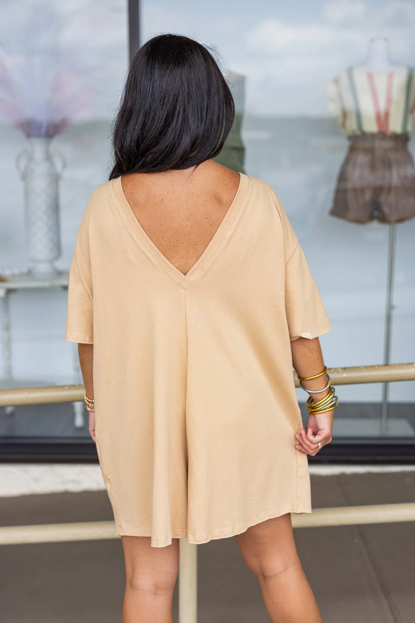 Feeling Free Light Mustard Knit Romper