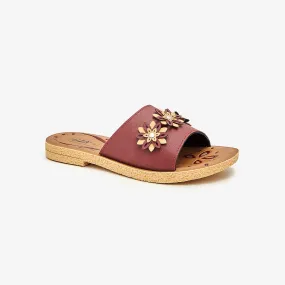 Flower Chappals for Women