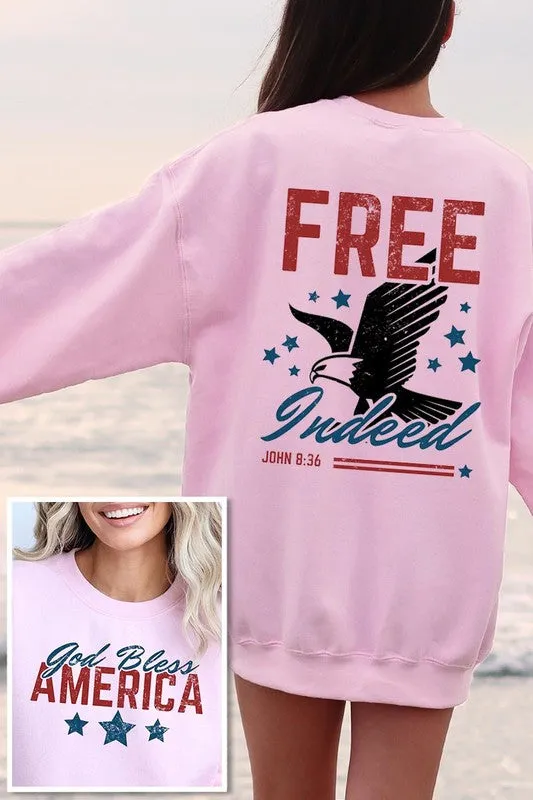 Free Indeed Graphic Fleece Sweatshirts