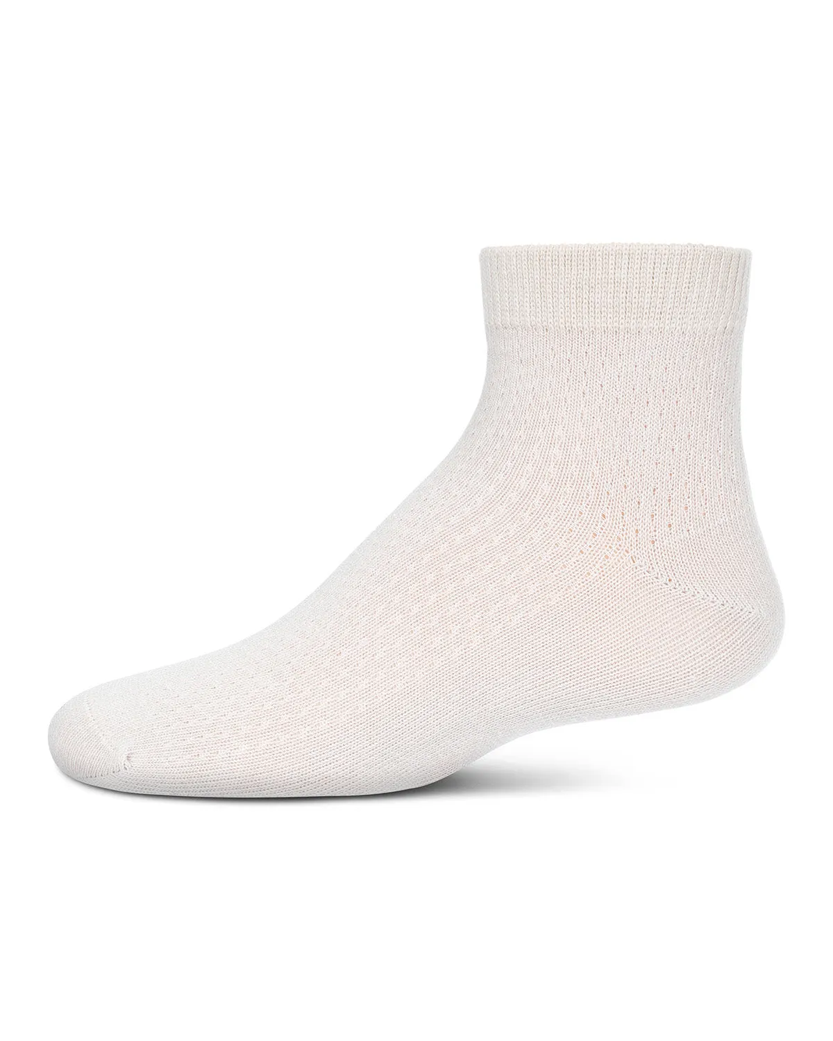 Girls' Pointelle Dot Anklet Socks