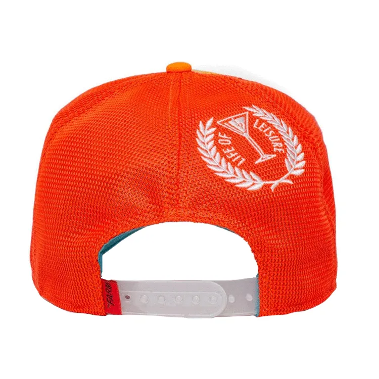 Goorin Brothers Public Anemone Trucker - Orange - Limited Edition