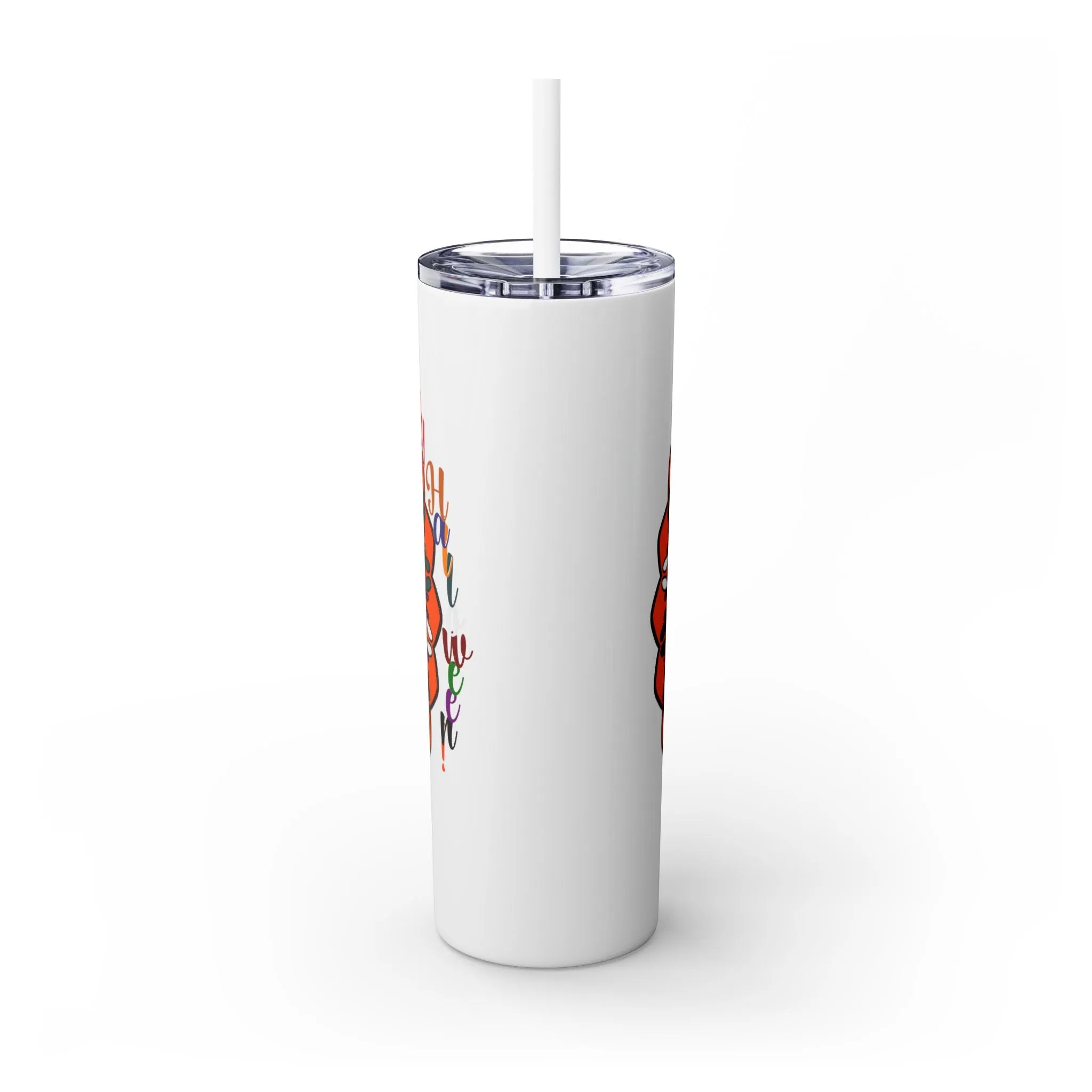 Hand-Drawn Halloween Mandala 20oz Tumbler - Hot/Cold - BPA-Free