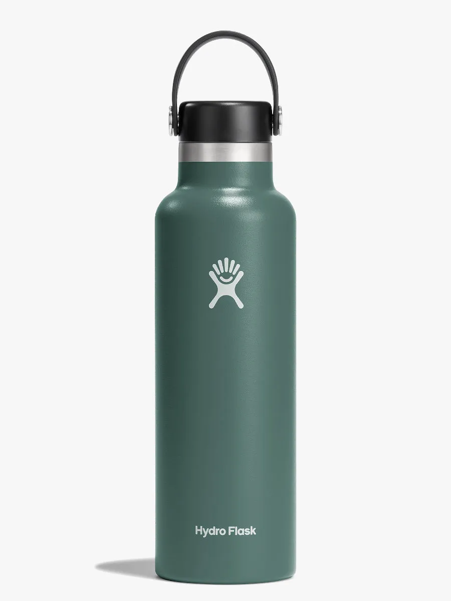 Hydro Flask 621ml (21oz) Standard Mouth with Flex Cap - Fir