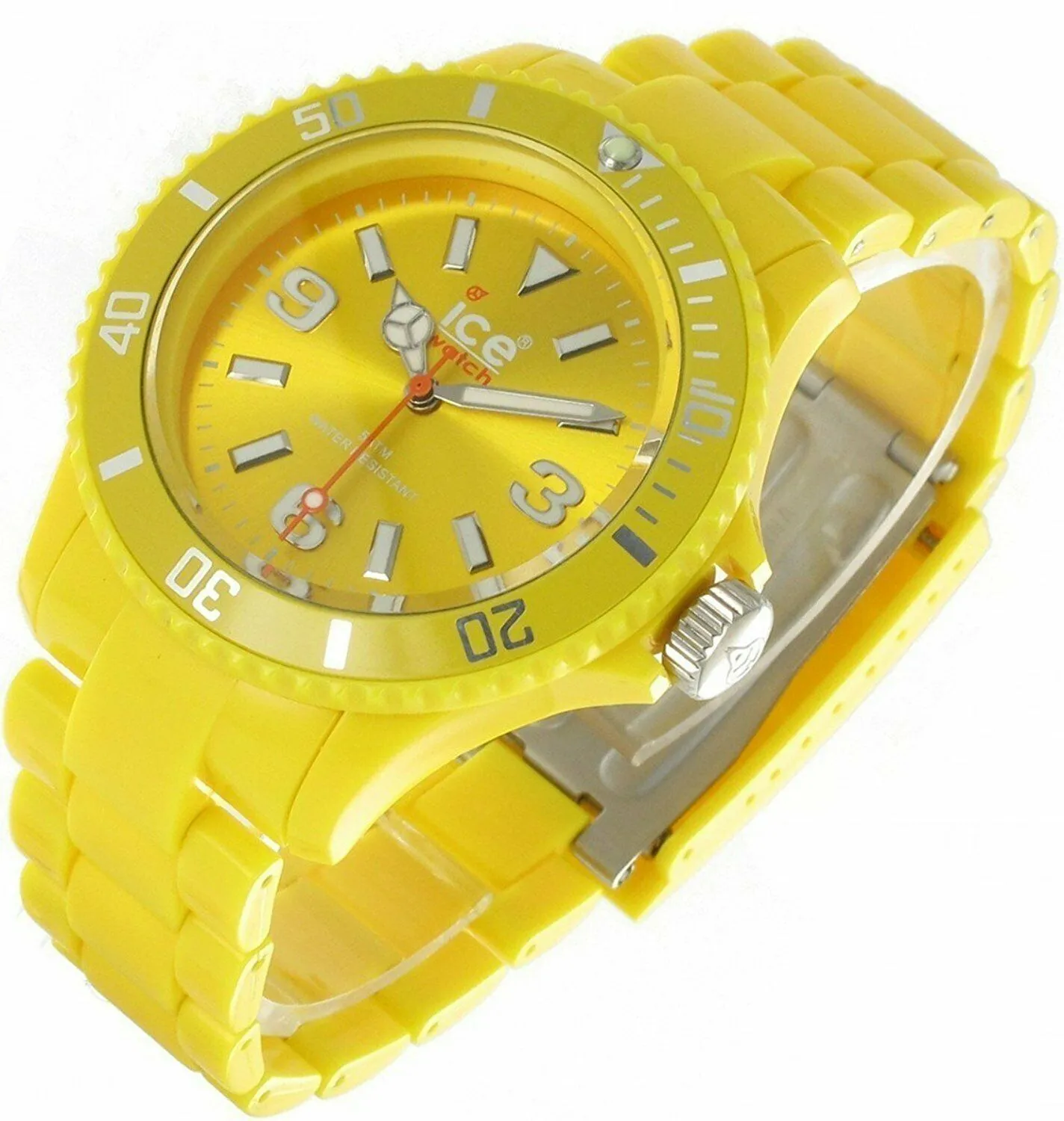 Ice-Watch Classic Solid Polyamide Unisex Yellow Watch CS.YW.U.P.10