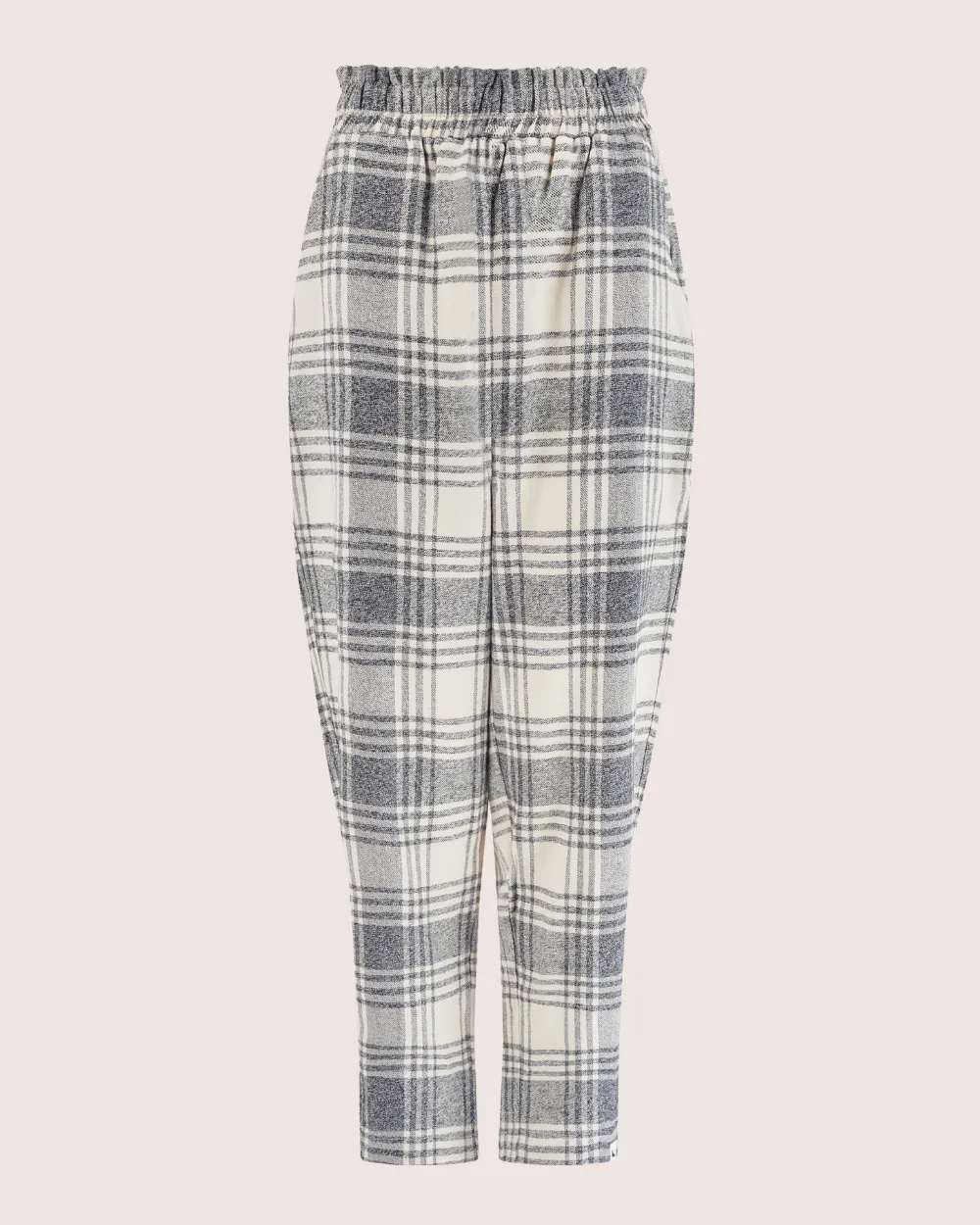 Kate Brushed Check Trousers