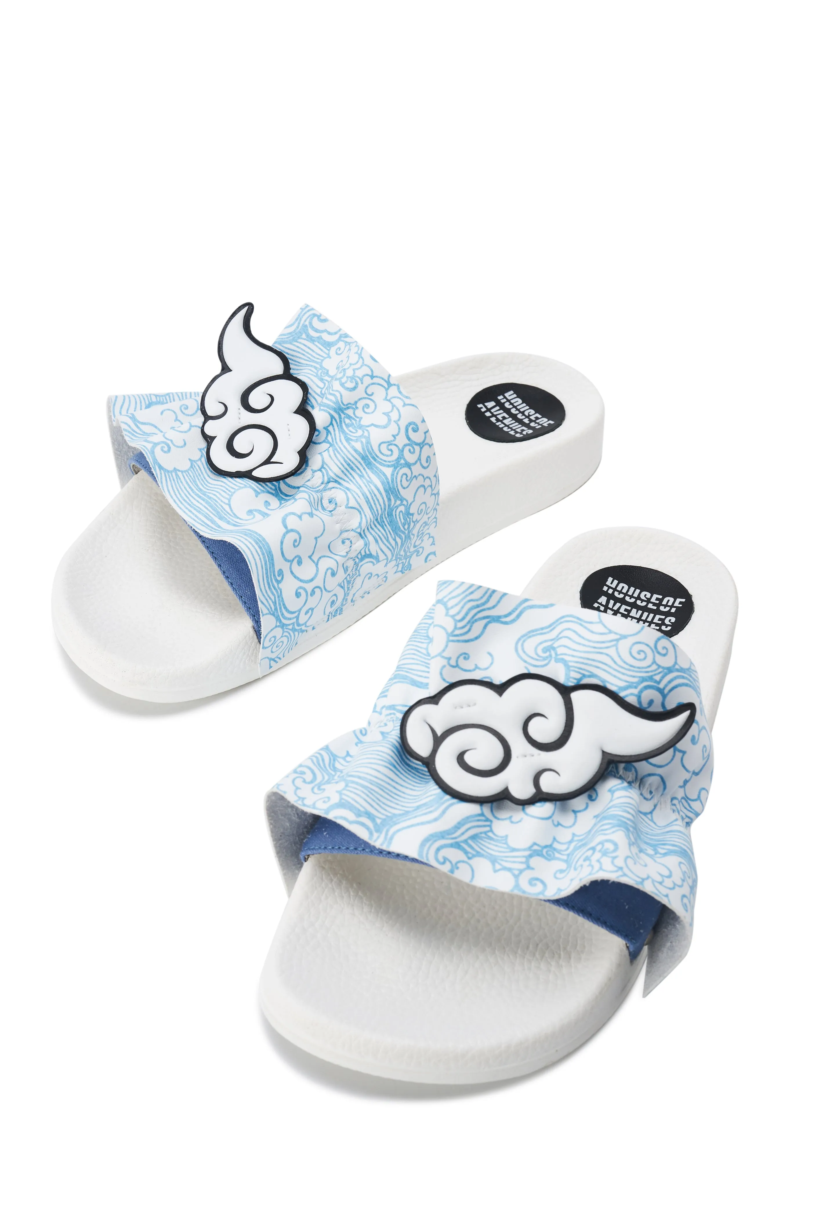 Ladies' Cloud Motif Beach Slipper 5280