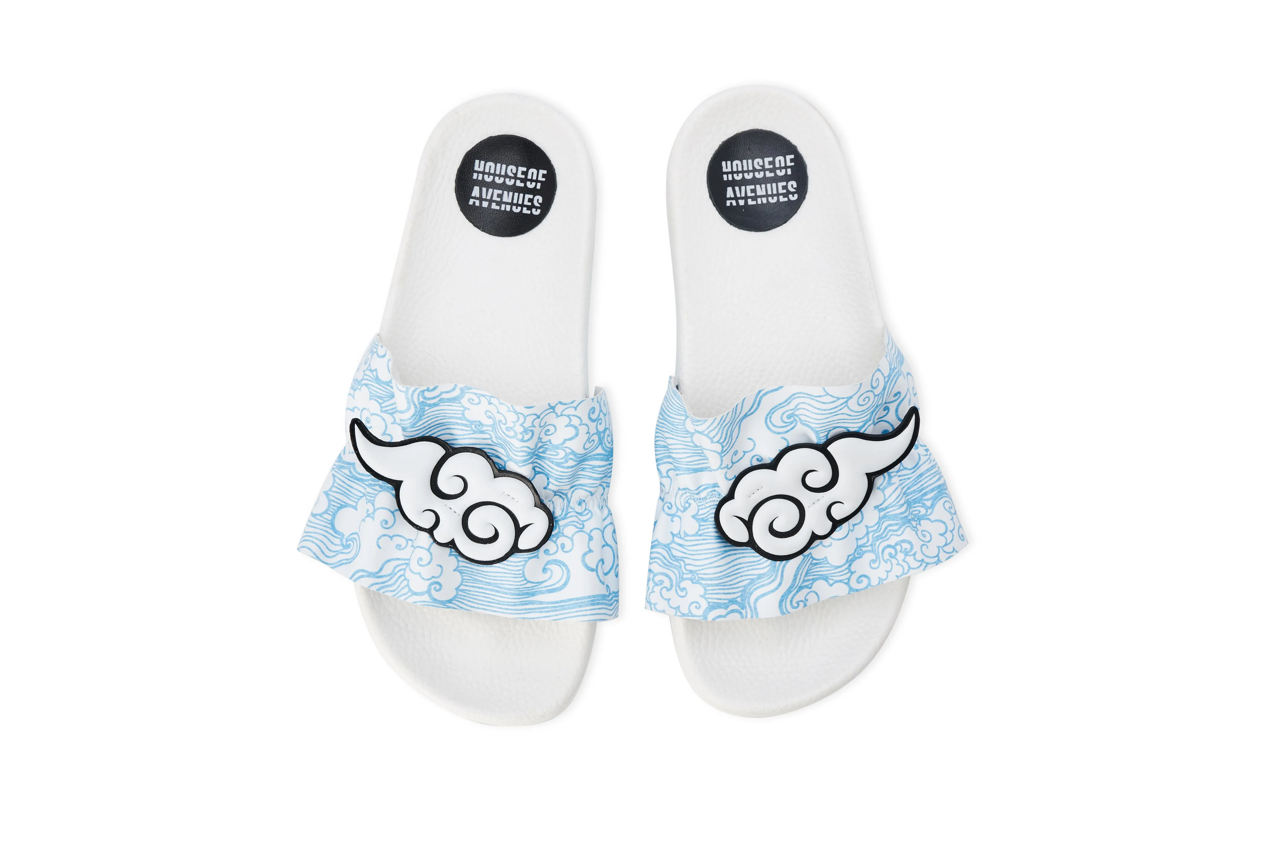 Ladies' Cloud Motif Beach Slipper 5280