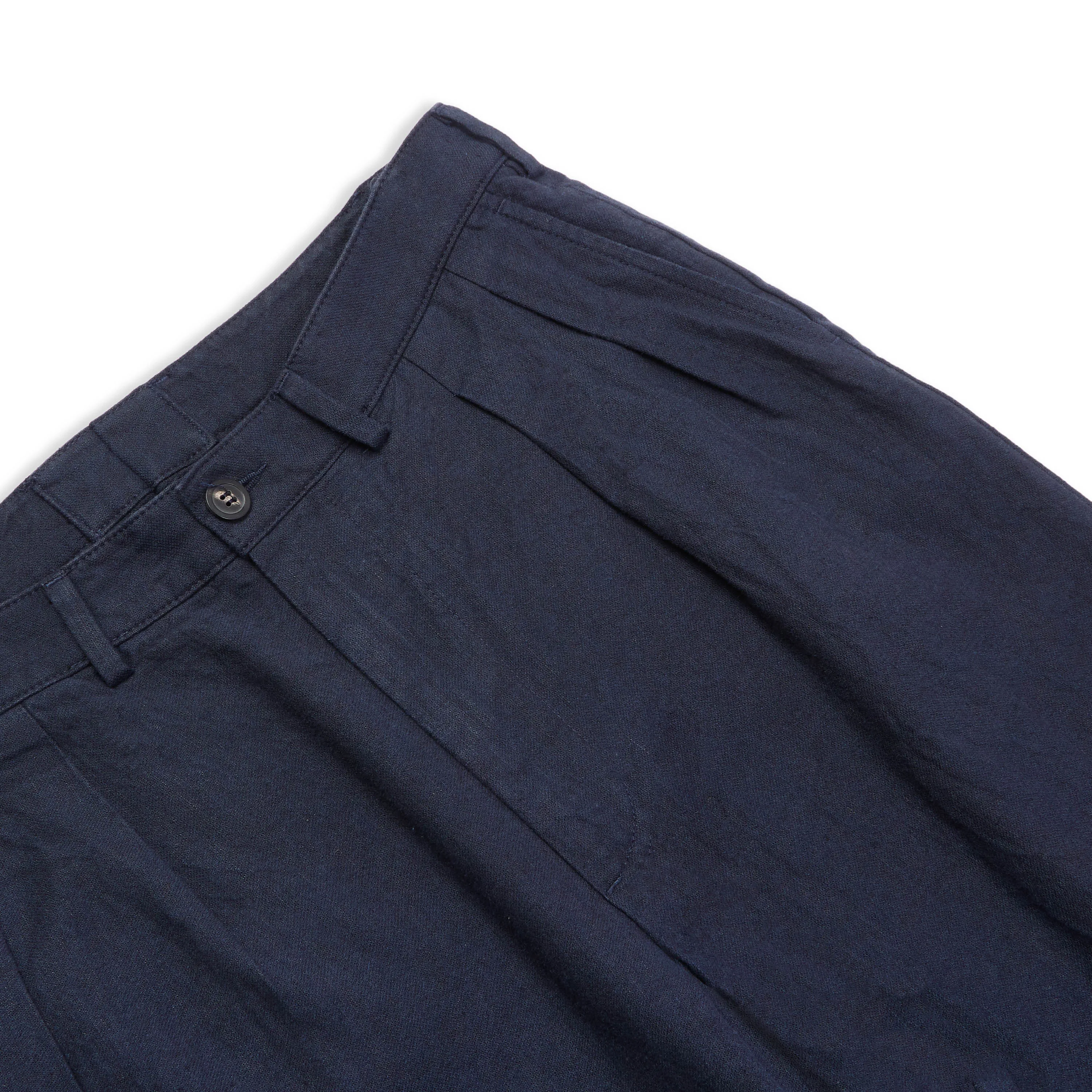 Lucio Trouser - Hemp Co Navy