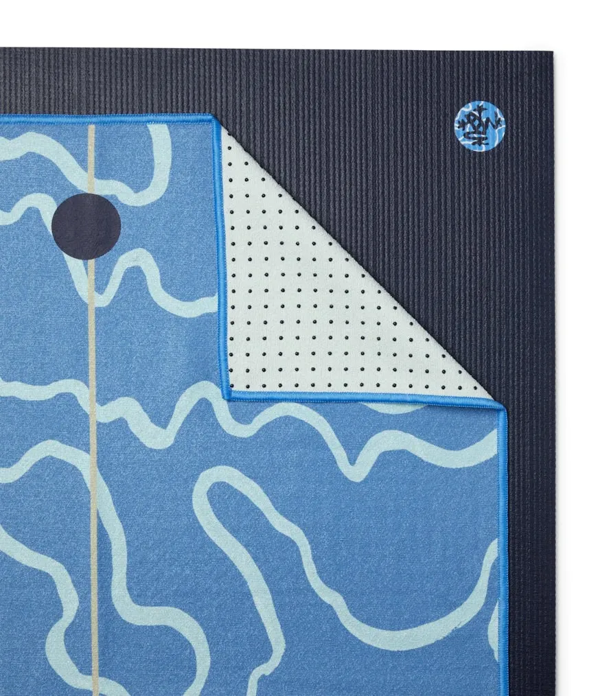 Manduka Yogitoes® Yoga Mat Towel Gerry Lopez