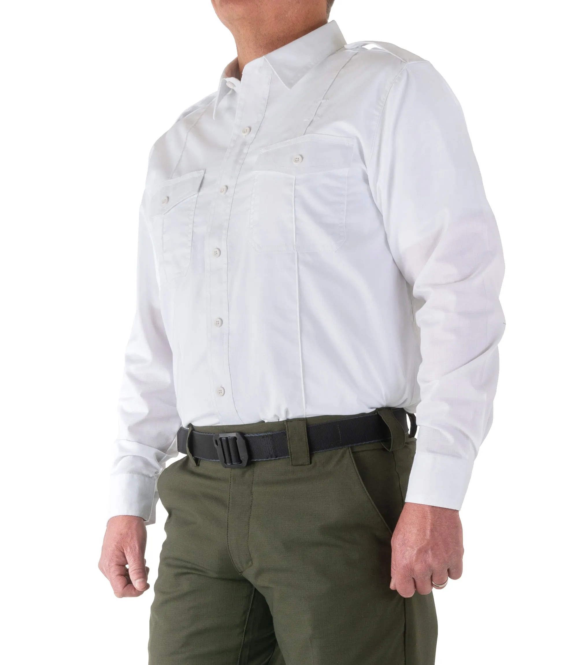 Men's V2 PRO DUTY™ Uniform Shirt / White