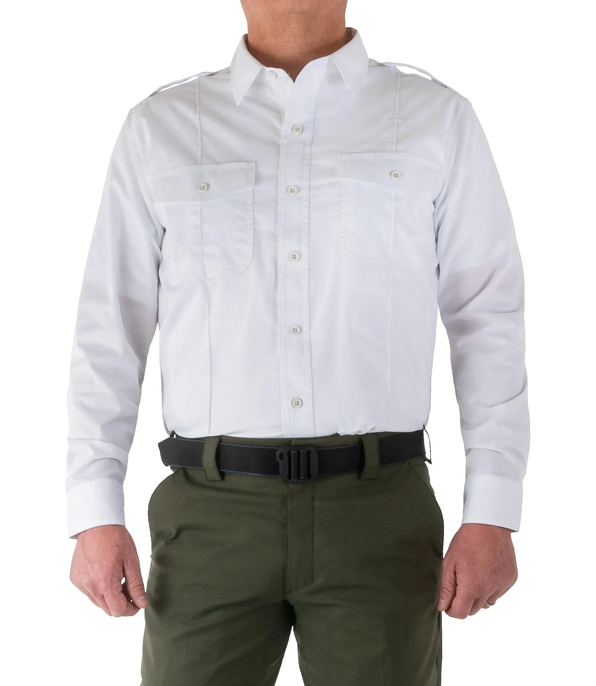 Men's V2 PRO DUTY™ Uniform Shirt / White