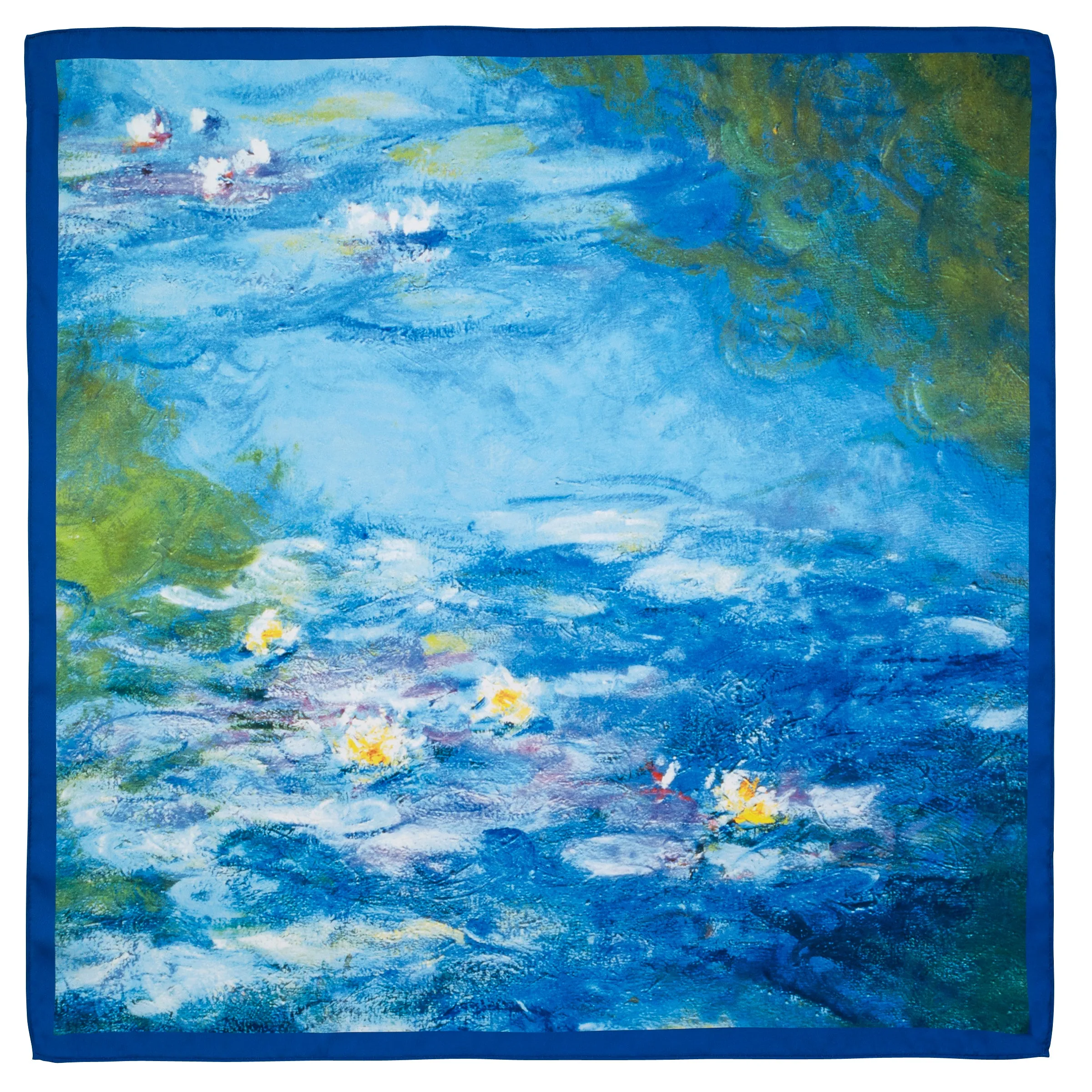 Monet Waterlilies Square Scarf