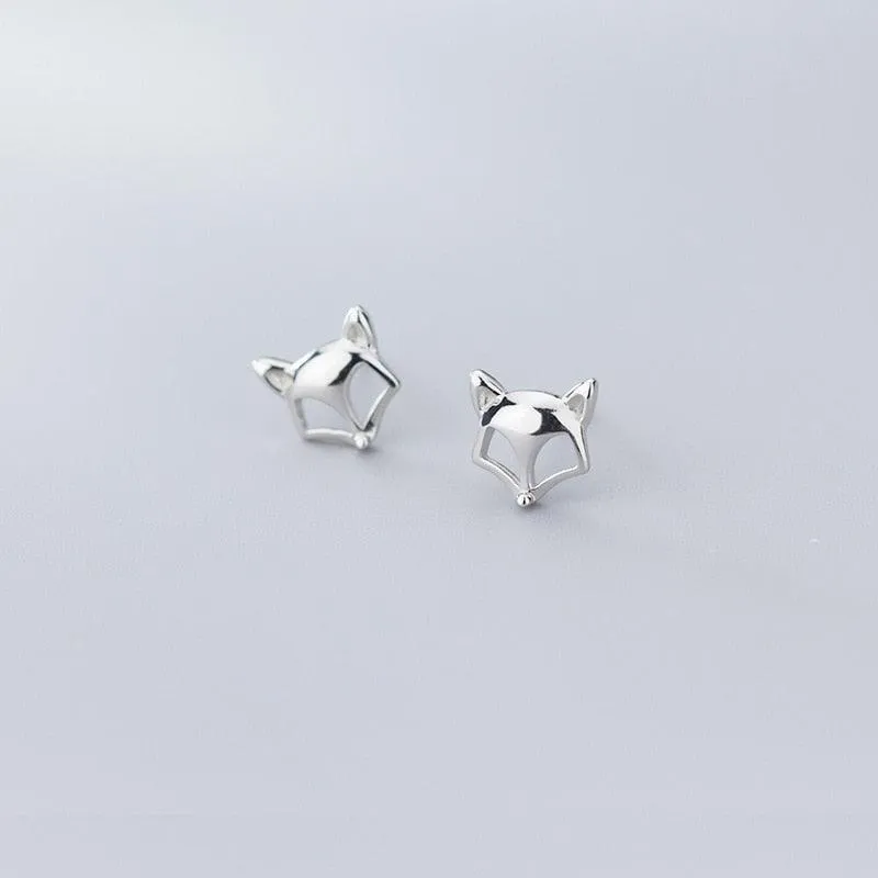 My Lil Fox Minimal Studs