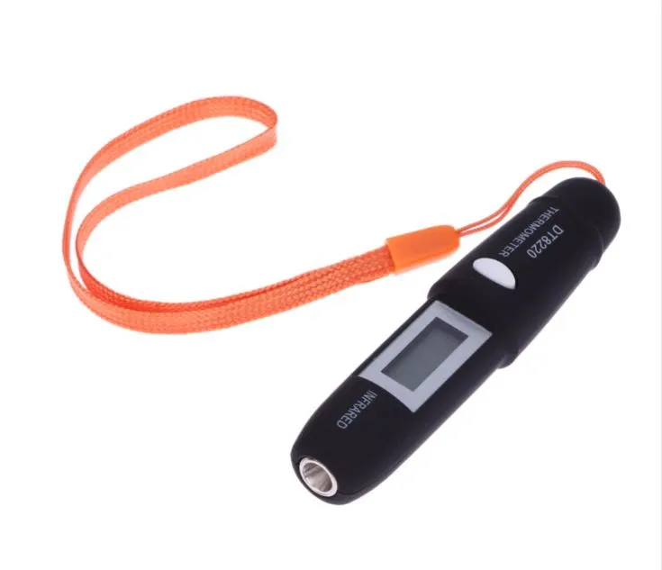 Non-Contact Mini Infrared Thermometer IR Temperature Measuring Digital LCD Display Infrared Thermometer Pen DT8220