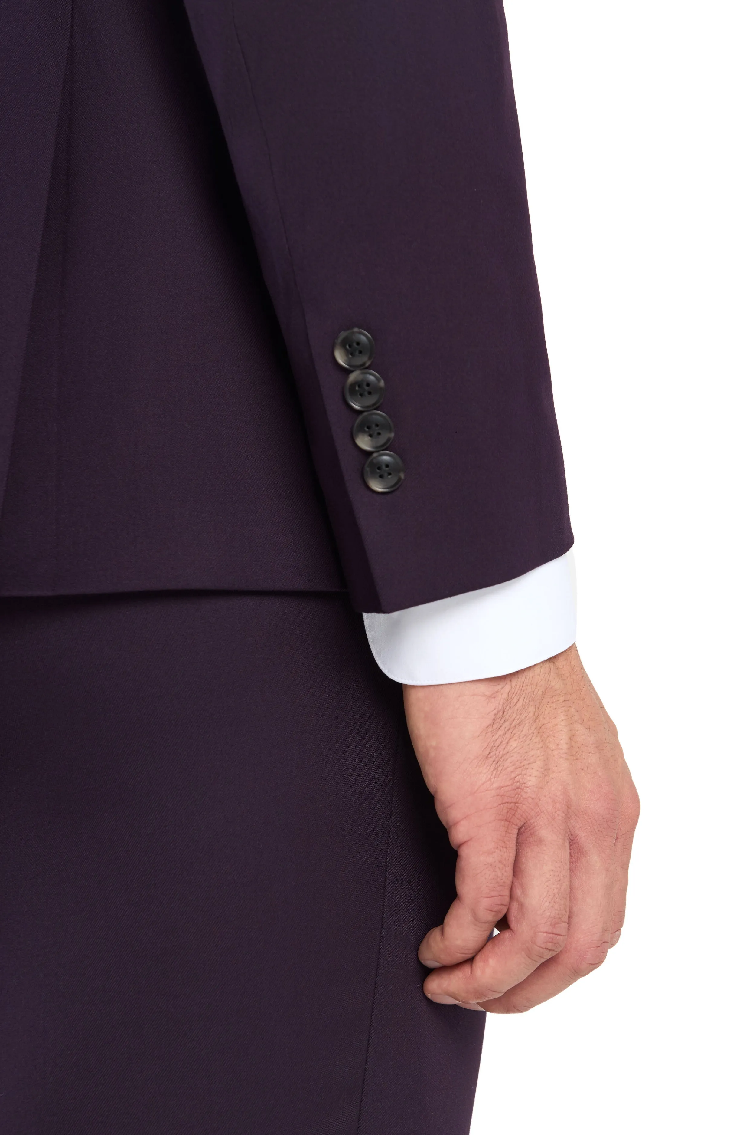 Plum Purple 2 Button Suit