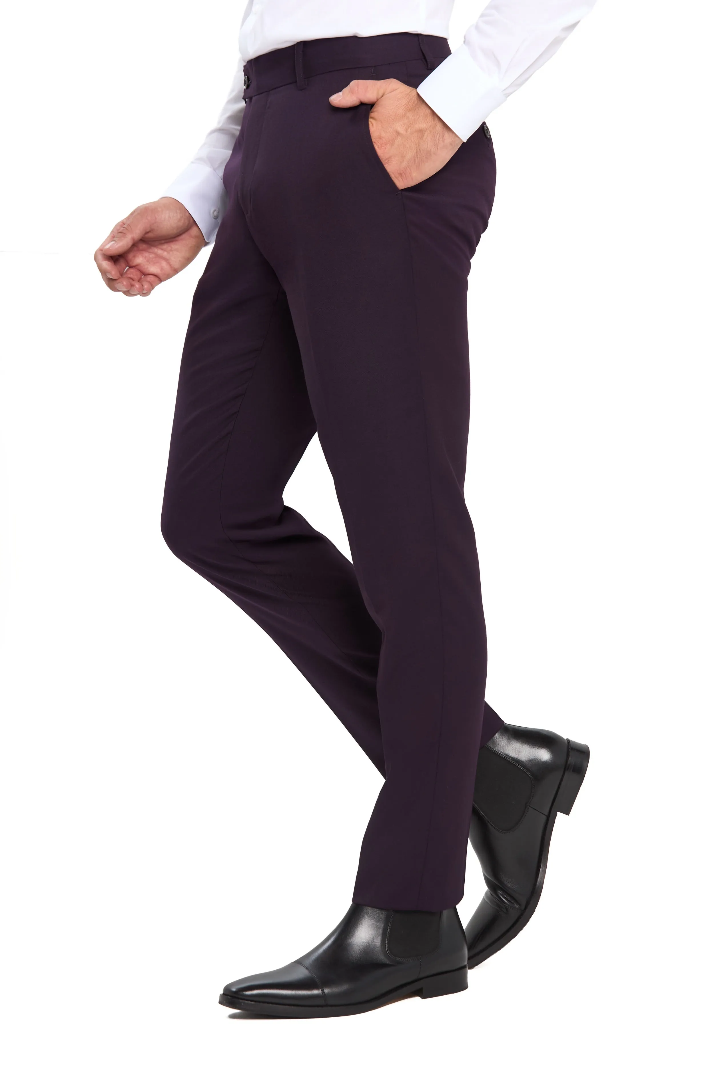 Plum Purple 2 Button Suit