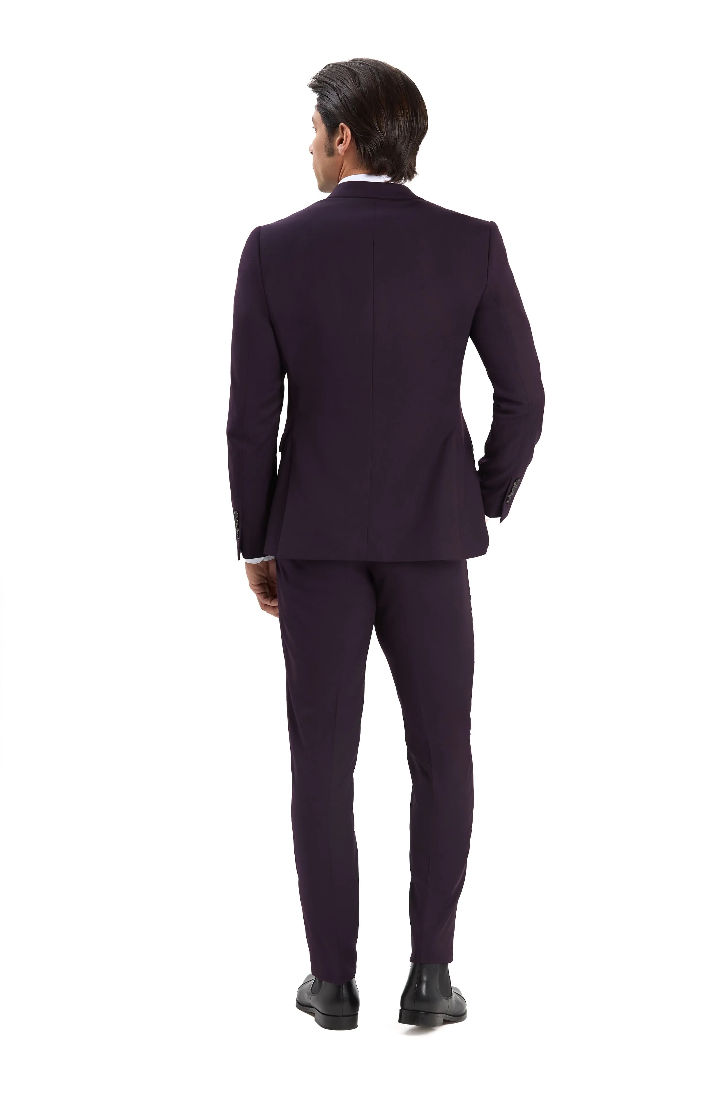 Plum Purple 2 Button Suit