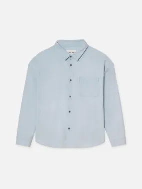 Relaxed Denim Shirt -- Southern Ocean