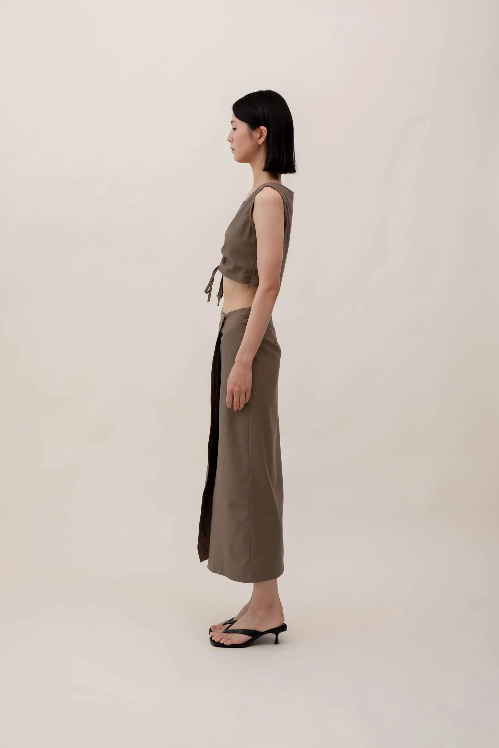 SADIE Skirt - Dark Olive