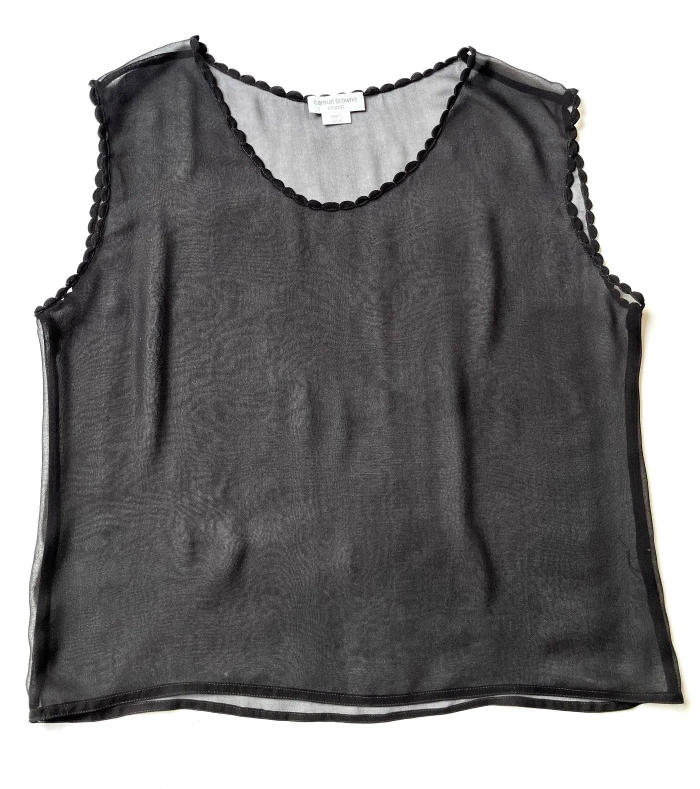 SALE Classic Silk Singlet Style Top (in stock, 3 day delivery)