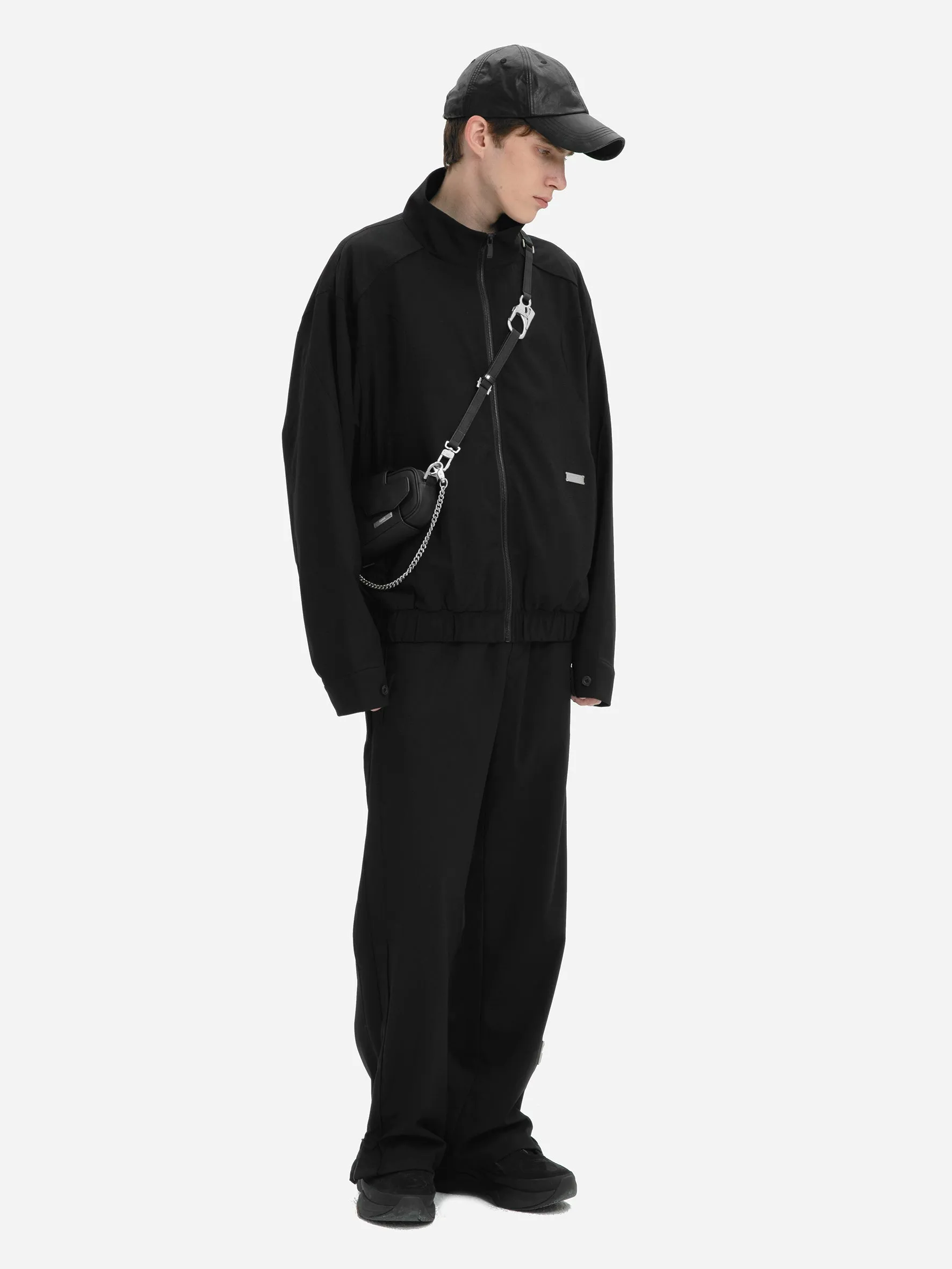 Staff Uniform Panelled Streamline Tailored Track Jacket