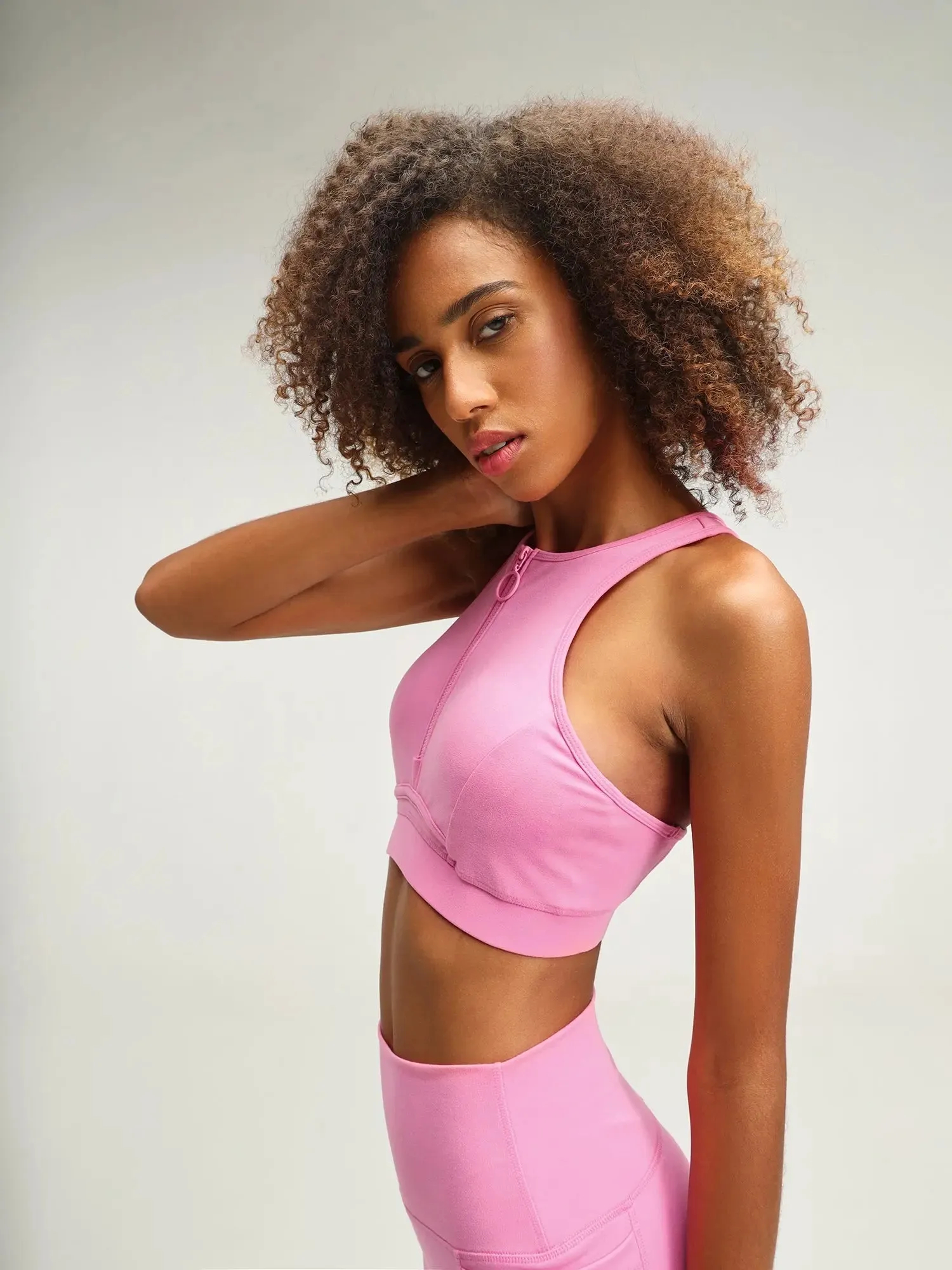 Tuscany Pink Sports Bra