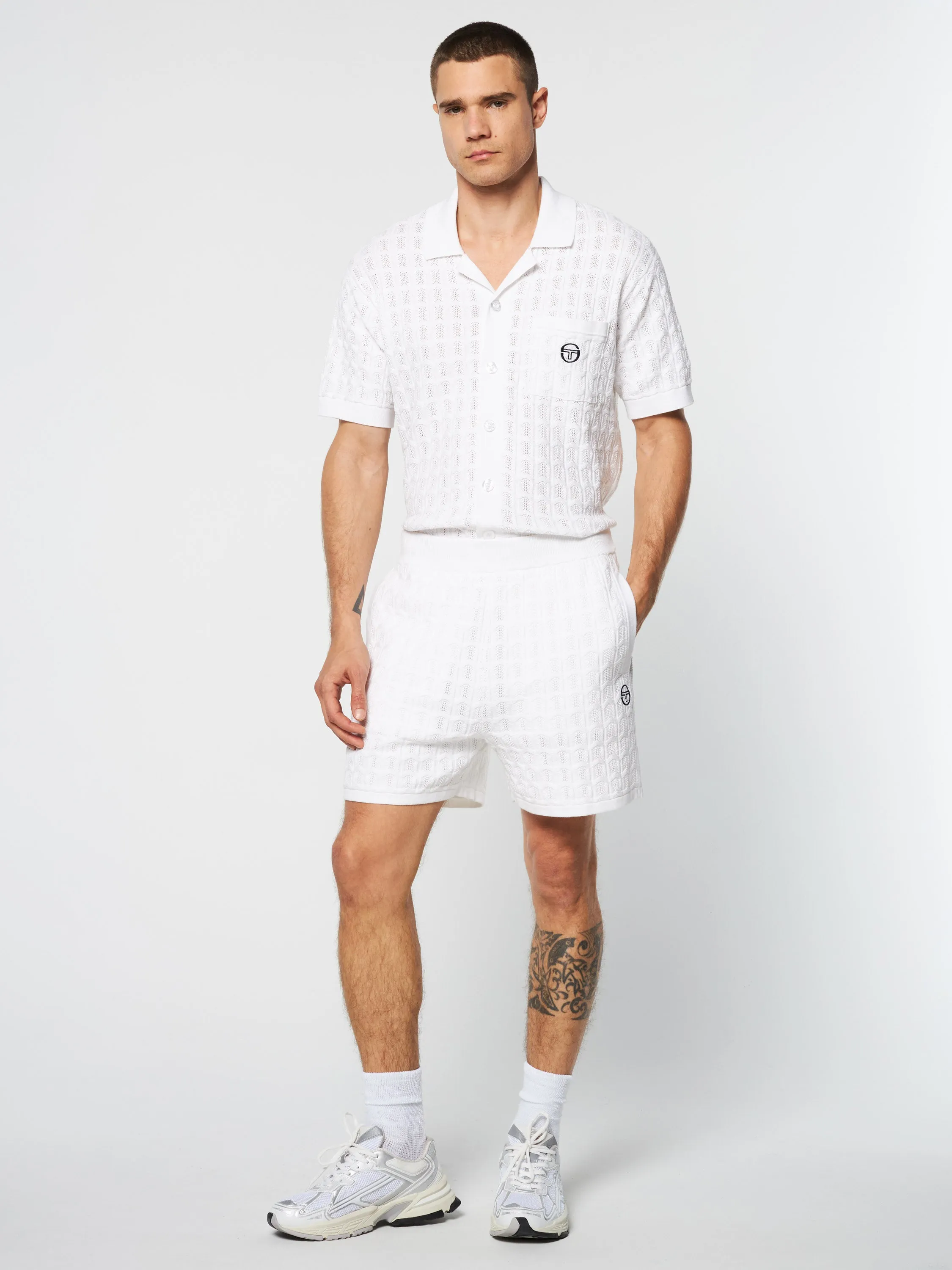 Ulivo Crochet Short- Brilliant White