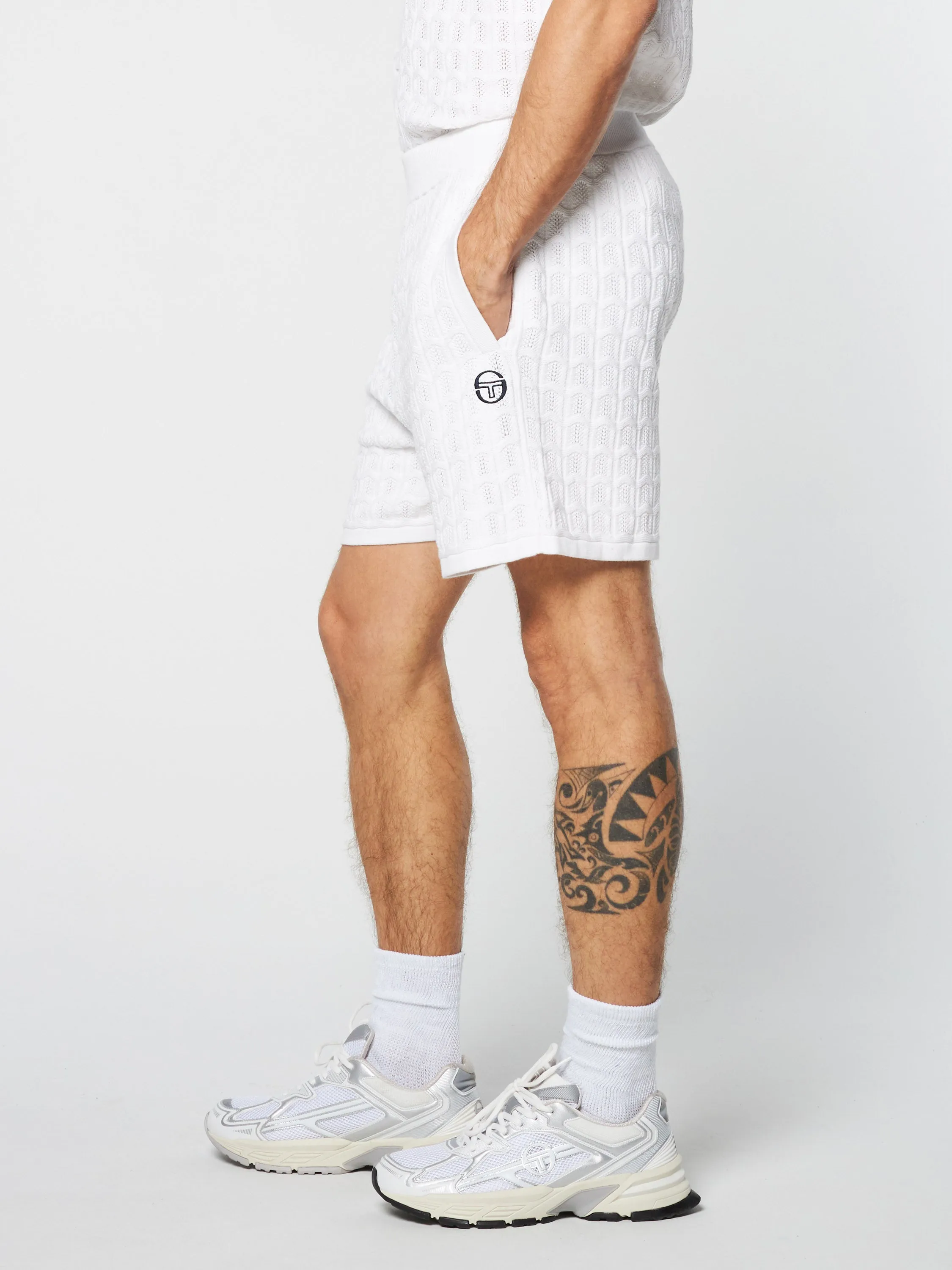 Ulivo Crochet Short- Brilliant White