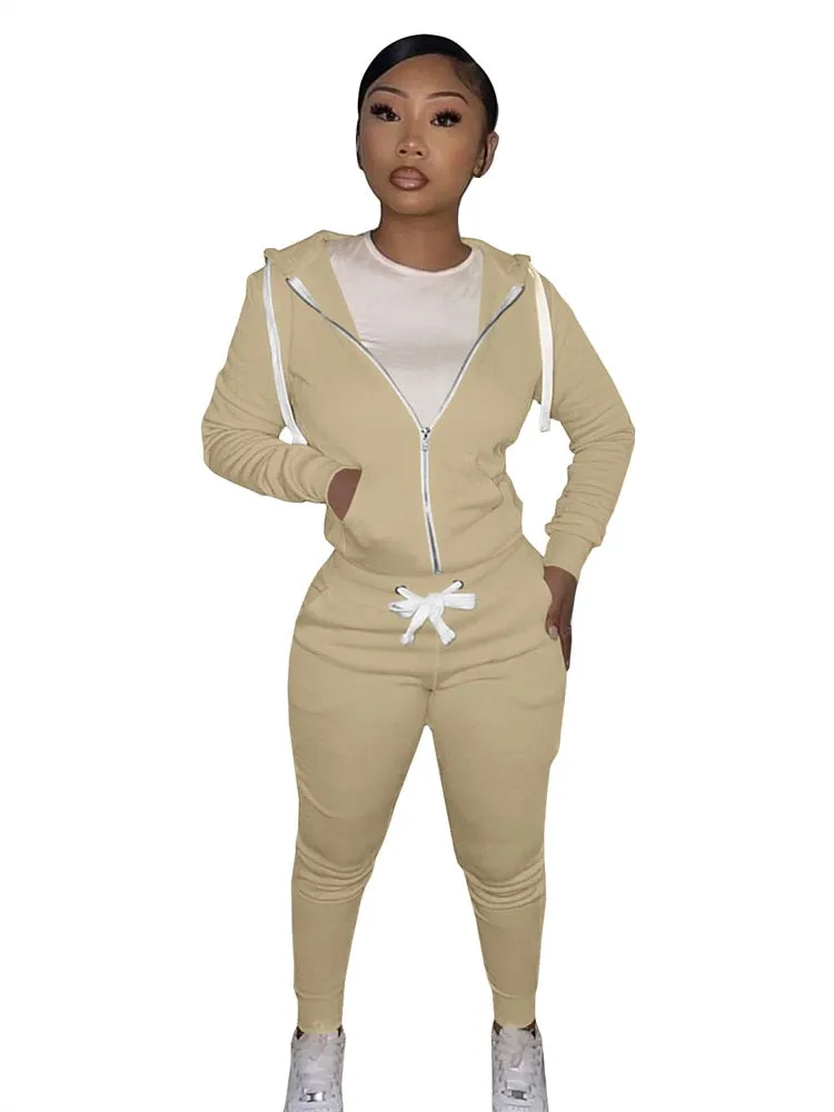 Womens Two Piece Tracksuit