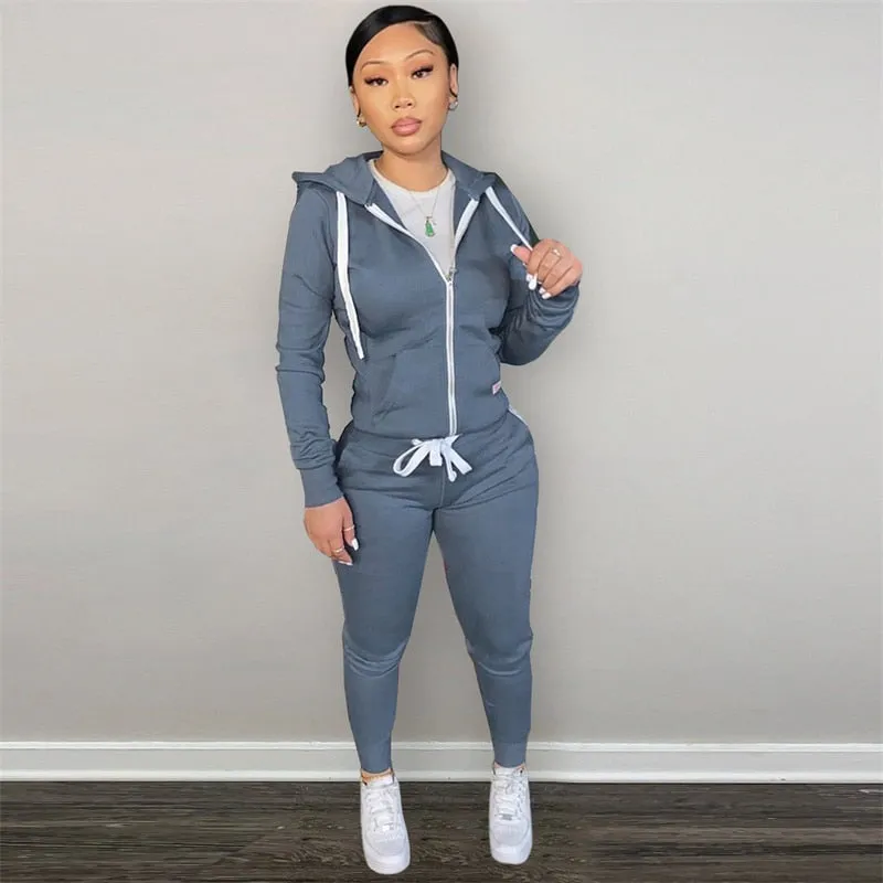 Womens Two Piece Tracksuit