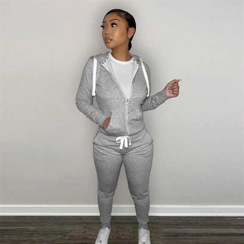 Womens Two Piece Tracksuit