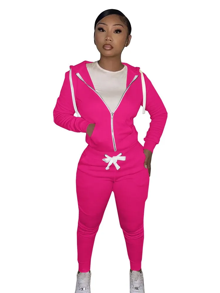 Womens Two Piece Tracksuit