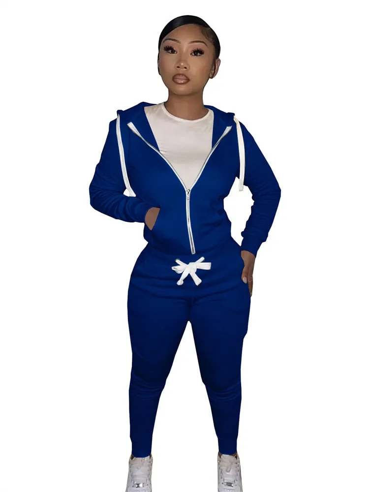 Womens Two Piece Tracksuit