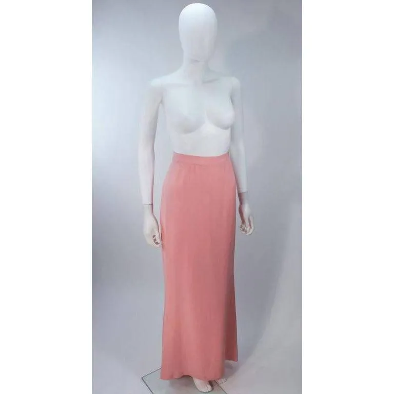 Yves Saint Laurent Pink Maxi Skirt | FR 38